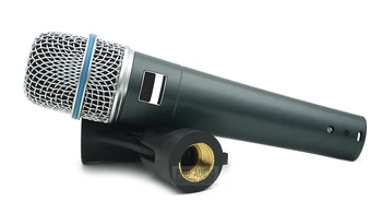 A kategorijas Kvalitātes BETA57A Profesionālo Sniegumu, Dinamisku Vadu Mikrofons BETA Rokas 57A Mikrofons Priekš Karaoke Dzīvot Vokāls Posmā