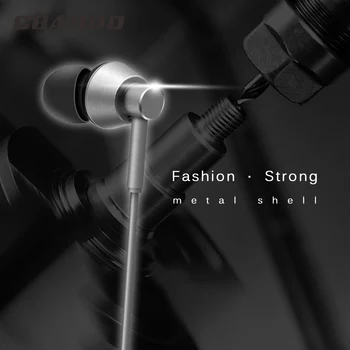 CBAOOO G5 austiņu Vadu Austiņas 3.5 mm Sporta Austiņas Stereo Bass Vadu Earbuds Brīvroku ar mikrofonu priekš iphone tālruņa xiaomi