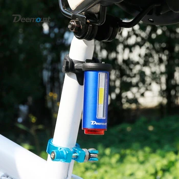 Smart Bike Signāla Gaismas Velosipēdu Astes Gaismas 3 Krāsas 1 USB Uzlādējams LED Vizuāls Brīdinājums Velosipēds Aizmugures Lukturis 100 LM 850 aAH