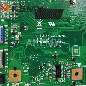X541SA Mainboard Par Asus X541 X541S X541SA Klēpjdators mātesplatē X541SA Mainboard X541SA Mātesplati N3060 CPU 1.6 GHz, 8GB RAM