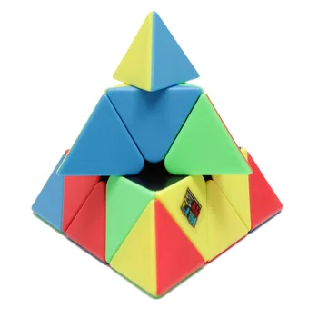 MOYU Meilong Piramīda, Kubs, MoyuPyramid Magic Cube Ātrums Puzzle Stickerless Iesācējiem Izglītojošas Rotaļlietas bērniem cubo magico