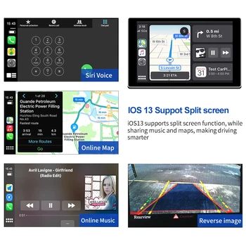 Carlinkit Dekoders Mercedes Benz A B C E S Klases NGT 5.0 Sistēma, Bezvadu CarPlay Android Auto Multimedia Spogulis AirPlay IOS14