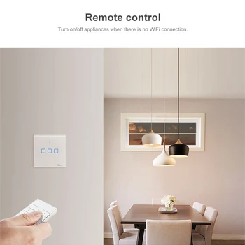 2gab SONOFF RM433 Tālvadības pults Smart Home Portatīvo Tālvadības Piemērots Vairumam SONOFF Ierīces