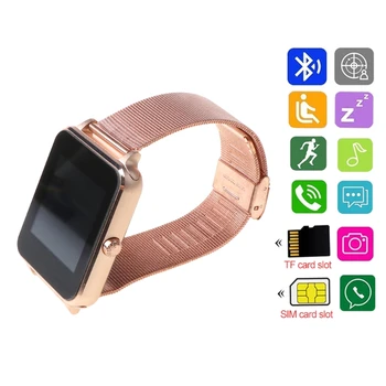 Z60 Smart Skatīties uz Vīriešiem, Fitnesa Rokassprādze IP67 Waterproof ar SIM Kartes Slots Sieviešu Smartwatch Pulkstenis Apple Tālruni