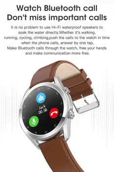Bluetooth Zvanu L19 Modes Smart Skatīties Sieviešu Vīriešu Sporta Smartwatch Sakausējuma Gadījumā IP68 Ūdensnecaurlaidīga Smart Pulksteņi Pulkstenis iOS Android