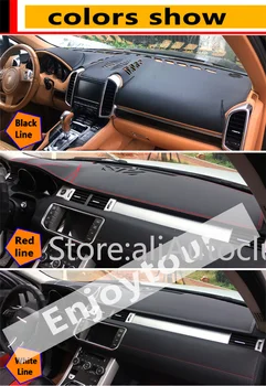 Par Mitsubishi Outlander P-HEV 2012 2013 2019 Ādas Dashmat Paneļa Vāciņu Dash Paklāju Custom Car Styling LHD+RHD