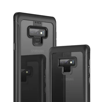 Izturīgs Bumper Case for Samsung Galaxy Note 9 10 S8 S9 Plus gadījumā PC TPU Aizmugurējais Vāciņš Samsung Galaxy S10e S10 plus Tīra lieta
