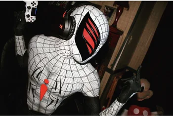 Apocalypse Likra Spandex 3D Drukas Halloween Kostīmu Cosplay Bodysuit Supervaroņa Kostīms Zentai Peldēšanas Tērps