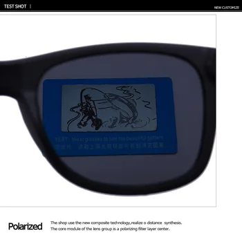 2019 ZĪMOLA DIZAINERE Classic Polarizētās Vīriešu Saulesbrilles, Vīriešu un Sieviešu Braukšanas Kvadrātveida Rāmis Vintage Vīriešu Sieviešu Polarizētās Saulesbrilles