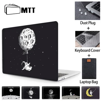 MTT Astronauts uz Lietu Par Macbook Air, Pro 11 12 13 15 16 collu Touch Bar Būtiska 2020. Gadam Black Klēpjdators Gadījumā Piedurknēm a2289 a2251 a2179