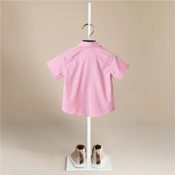 Dizaineru, Bērnu T-krekli, Apģērbu Zīmola Vasaras Pleds Krekls Zēniem Zīdainis, Mazulis, Apģērbs ar Īsām Piedurknēm T-krekls Bērnu Drēbes
