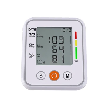 Digitālā augšdelma asinsspiediena Monitors BP Automātiskā Spiediena Kamertonis Sphygmomanometer Roku Tensiometer Asins Spiediena Mērītājs