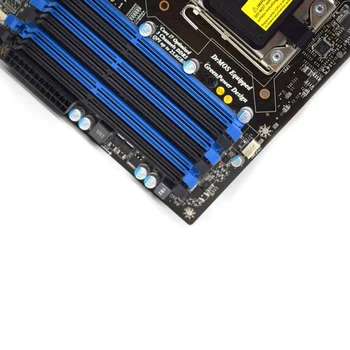 MSI X58 Pro 1366 pin Pamatplates PC Spēļu visi cietvielu luksusa overcingboard atbalsta L5650 i7920 Sākotnējā mātesplati komplekts