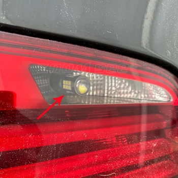 2pc Jauki Canbus Bez Kļūdām LED Reverse atpakaļ uz augšu Astes gaismas spuldzes BMW 5. Sērijas E60 E61, F10, F11 525 528 530 535 (2004-2017)