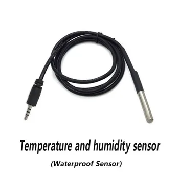 Sonoff TH 10A 16A Kontroles DS1820 Nerūsējošā tērauda pakete Tālvadības Ūdensizturīgs temperatūras zondi, temperatūras sensors JAUNAS