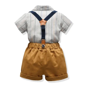 Zēns Bērniem 2020. Gada Vasaras Kungu Apģērbu Uzvalks Modes Dzimšanas Dienas Svinības Zēns, Zīdaiņu Apģērbs Atbilstu 1-5 Gadi Zīdaiņu Zēnu Apģērba Komplekts
