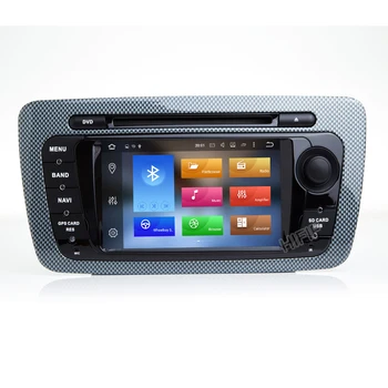 DSP Android 10 CAR DVD GPS Player Bluetooth Automašīnas Sat Nav Stereo Radio Navigācijas 2 Din GPS Vadītājs Vienību SEAT IBIZA 2009. - 2013. gadam