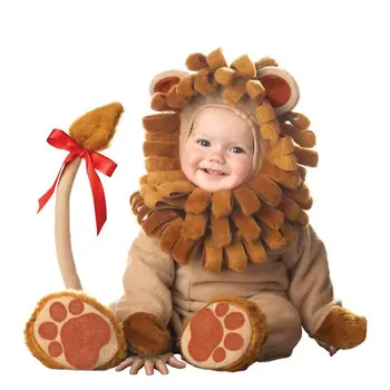 Puika Meitenes Dzīvnieku Cosplay Kombinezonus Toddler Halloween Karnevāla Tērpi Zēniem Formas Tērpu Meitenēm Jumpsuits Zīdaiņu Drēbes