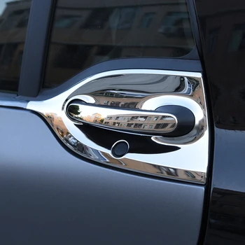 2gab Par Mercedes Smart 453 Fortwo Nerūsējošā Tērauda Ārējā Durvju Bļodā Un Rīkoties Aizsardzības Uzlīmes Car Styling Piederumi
