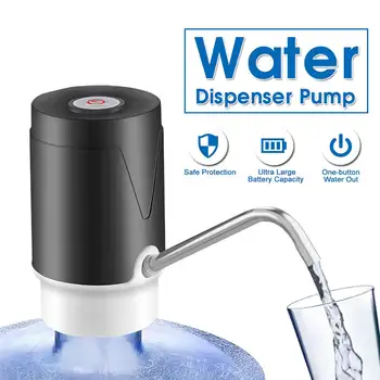 Elektriskie Ūdens Padeves Pudele Dzeramā Ūdens Sūknis Galonu USB Uzlādes Portatīvo Slēdzis Mājas Ūdens Attīrīšanas Iekārtas