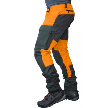 Lielā Izpārdošana Vīriešu Bikses Taisni Modes Motociklu Gadījuma Augsta Vidukļa Multi-Kabatas Gadījuma Pilna Garuma Bikses