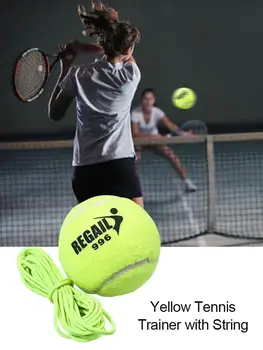 Vidēja Un Augsta Līmeņa Tenisa Treneris Portatīvo Viegls Apmācības Bumbu Komplekts Ar String Pludmales Kriketa Suņu Apmācību