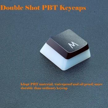 DIY keycaps PBT 118 cepures Aksesuāri mehāniskā tastatūra, savietojama ar Cherry MX ar airētājs pats par sevi atslēga