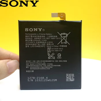 Sony Xperia C3 T3 D2533 M50W D5103 S55T S55U D2502 Tālrunis Augstas Kvalitātes Oriģināls LIS1546ERPC 2500mAh Akumulators