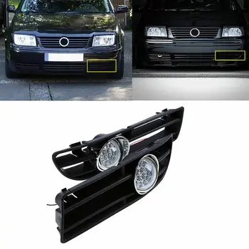 Auto LED Foglamp Priekšējo Resti Uz-VW Bora Jetta MK4 1999-2007 1 Pāris