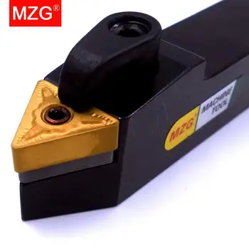 MZG 20mm 16mm MTENN Apstrādes Izvirpošanas Griežņu Metāla Karbīdu TNMG Griešanas Toolholder Ārējās Virpošanas Instrumentu Turētāja CNC Virpu, Lapene