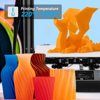 SUNLU PETG 3D Printeri Pavedienu 1,75 mm PETG Par DIY drukāšana Ar Ātru sūtījumu nav burbulis Pielaide +-0.02 MM, Spilgti