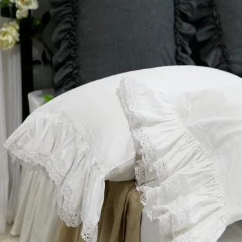 2gab Jauno lielo savirmot spilvendrānā Amerikāņu stilā spilvena segums lauku stilā spilvendrāna modes tekstila baltas spilvendrānas youtube