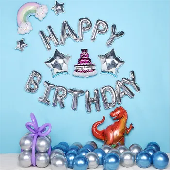 1set Happy Birthday Vēstuli Banner Konfeti Balonu 1. Dzimšanas dienu, Bērnu Dušas, Dzimšanas dienas Puse Apdare, Zēns, Meitene Bērnu Puses globos