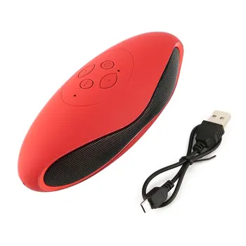 Mini Bluetooth Skaļrunis Portatīvo Bezvadu 3D Stereo Bass Kolonnas Mūzikas Surround Skaļruņa Ar Mic Atbalsta TF USB FM Radio Roku-bezmaksas