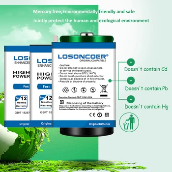 LOSONCOER TLP029A2 4600mAh TLP029A2-S Akumulatoru, Par Alcatel One Touch Idol 3 I806 6045K TLp029AJ Pop 3 5.5