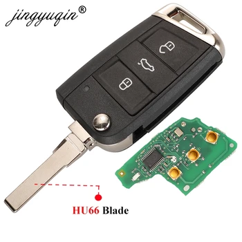 Jingyuqin 5gab Tālvadības Atslēgu 434MHz MQB ID48 VW Sēdekļa Golf 7 MK7 Touran Polo Tiguan 5G6959752AB BB Keyless-go/Pusi Smart Variants