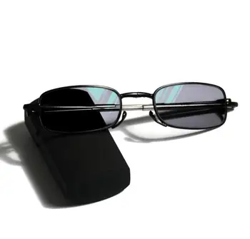2018 Pārejas Saule Portatīvo Photochromic Lasīšanas Brilles Vīrieši Sievietes Brilles Slim Mini Kabrioleta Briļļu Lasītāji