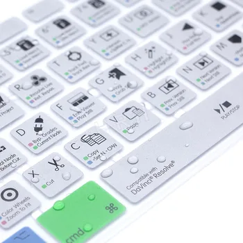 Apple Keyboard ar Ciparu Tastatūru, ar Vadu USB DaVinci Resolve Karstā taustiņi Dizaina Tastatūras Vāciņš Ādas iMac G6 DesktopPC Vadu