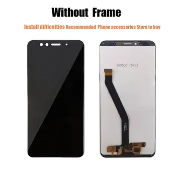 AAAA Kvalitātes LCD Huawei Y6 2018 LCD Displeja Rāmi, Pieskarieties Ekrānam, Lai Y6 2018 LCD Ekrāns ĀJ L11 L21 L22 LX1 LX3 L31 L42
