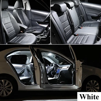 Zoomsee augstākās Kvalitātes Audi Q3 Q5 SQ5 Q7 Transportlīdzekļa Canbus LED Interjera Dome Kartes Light + Durvis Pieklājīgi Bagāžnieka Spuldzes Komplektā Aksesuāri