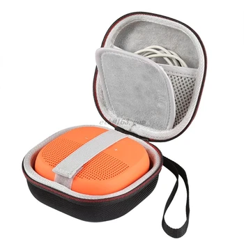 Bluetooth Skaļruni Uz Lietu Par Bose SoundLink Micro Speaker-Der Plug&Kabeļi Maisiņš Box Glabāšanas Siksniņu, Rāvējslēdzēju Maisā