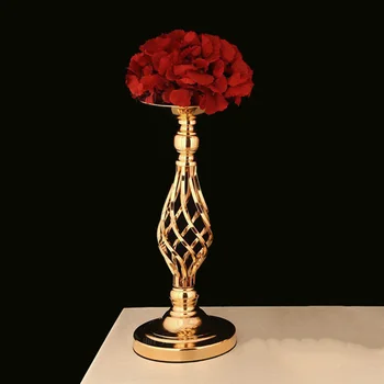 40cm Čuguna Mākslas Svečturi Svečturis Ziedu Svece Īpašnieks Svečturi Puse, Kāzu Dekorēšana Mājas Dekoru Karstā Pārdošanas