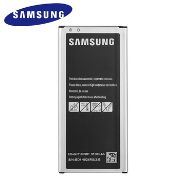 Samsung Oriģinālā Rezerves Akumulatoru Galaxy J5 2016 Izdevums J510 J510FN J510F J510G 3100mAh EB-BJ510CBC akumulatora Nomaiņa