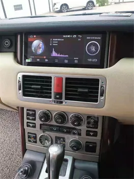 Auto Navigators Tesla Stila Galvas Vienības Touch Screen Zemes Range Rover V8 L322 2004-2012 Auto Multimedia player Android Sistēma