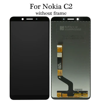 1pc Nokia C2 LCD Ekrāns Digitizer Ori Kvalitātes Rezerves Montāža LCD displejs Priekš Nokia C2 LCD Displejs Priekš Nokia C2 displejs