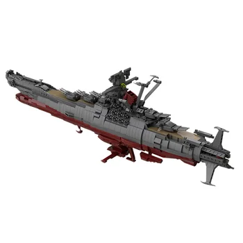 1782 GAB. KM Tehnika Celtniecības Bloki Zvaigzne Kosmosa Kuģi Serie Kari Space Battleship Yamato Laivu Moduļu Ķieģeļi, Bērnu Dzimšanas dienu Rotaļlietas