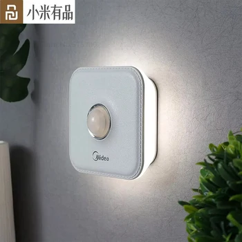 Youpin Cilvēka Ķermeņa Indukcijas Nakts Gaisma LED Sānu apgaismojums USB Uzlādes Gaismas Sensors / Automātiskā Indukcijas Vienkāršo Smart Home Lampas