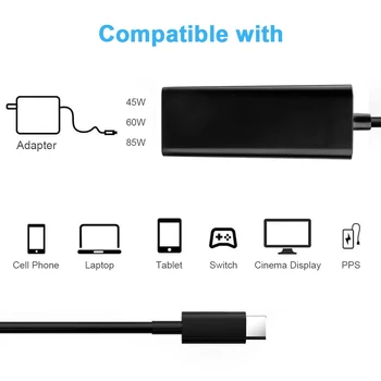 3 in 1 C Tipa RUMBU 1/2 Pārveidotāja Adapteris USB-C HUB Adapteris, kas Piemērots Piezīmju Smartphones ar USB-C Porti