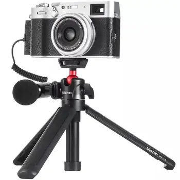 Ulanzi MT-16 Paplašināt Planšetdatora Statīvs ar Aukstu Kurpju Mikrofonu, LED Video Aizpildīt Gaismas Viedtālrunis SLR Kameras Statīvs