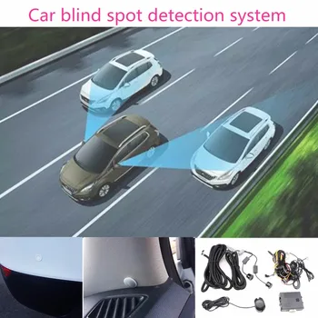 Ultraskaņas Blind Vietas Noteikšanas Sistēma BSD Mainīt Joslu Drošāku BSA BSM neredzamās Uzraudzības Palīgs Auto Vadītāja Drošības atklāt